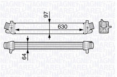 MAGNETI MARELLI 351319202980 -  Интеркулер
